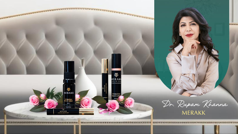 Breathe Easy and Smile Bright with Merakk's Rose-Fresh Breath Spray