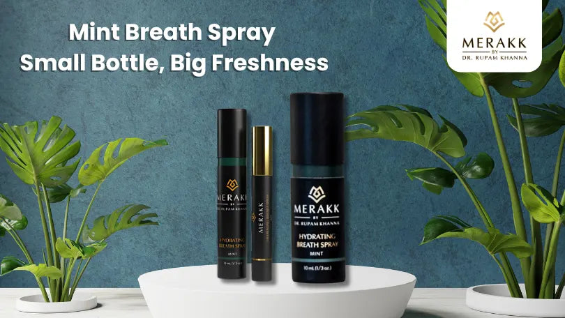 Mint Breath Spray: Small Bottle, Big Freshness