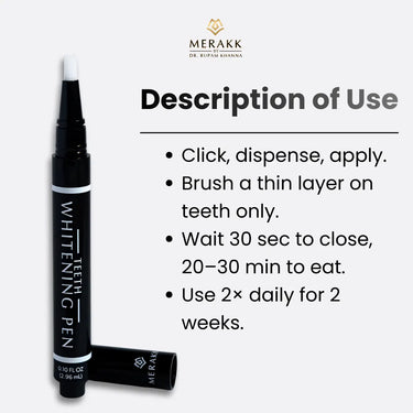Description of Teeth Whitening Pen